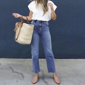 Carley Jean Los Angeles Laurel wide leg jeans